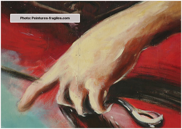 détail de la fresque de Paul Bloas