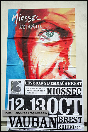 affiche Miossec par Paul Bloas